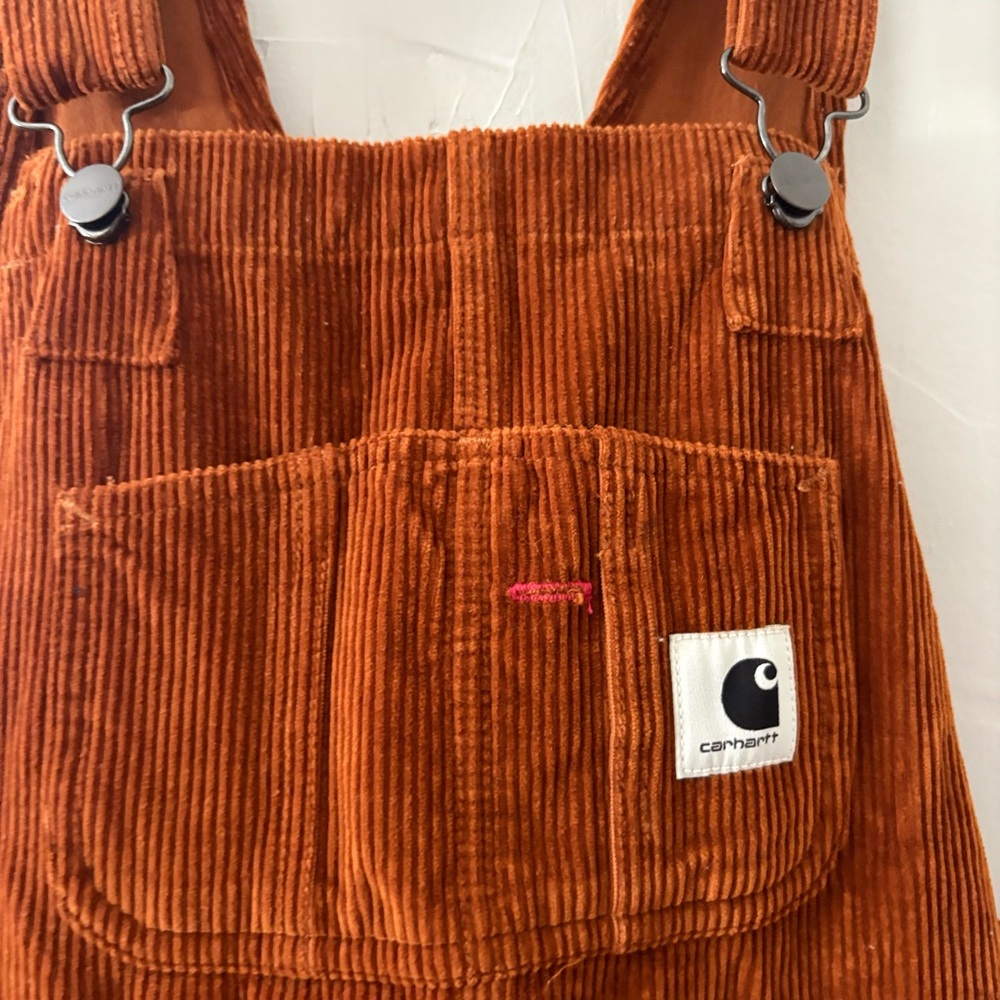 Carhartt Overalls - Rust Corduroy